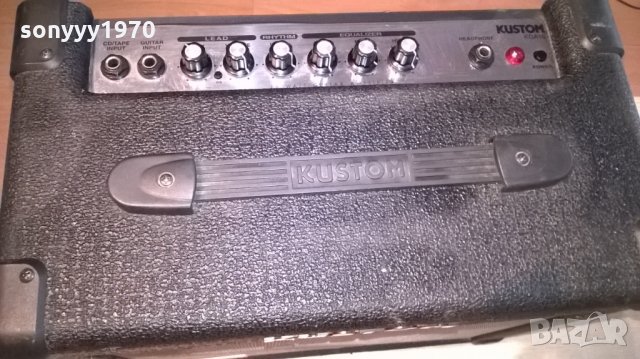 kustom by celestion kga16 usa-guitar amplifier-внос англия, снимка 11 - Ресийвъри, усилватели, смесителни пултове - 22816763