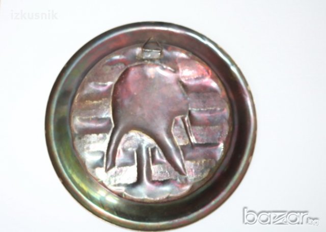 Египетска медна пластика - ТУТАНКАМОН, снимка 2 - Декорация за дома - 19511208