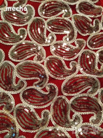 НОВА НАЛИЧНА Сценична рокля за салса,бачата,кизомба,танго или латино танци Червена с ресни по диагон, снимка 2 - Рокли - 17471326