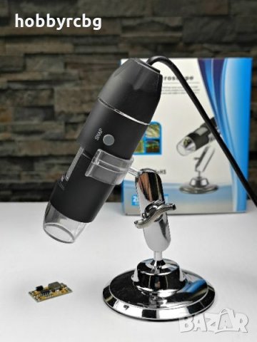 USB Електронен Микроскоп с 500х, 1000х или 1600х увеличение, снимка 6 - Друга електроника - 23974412
