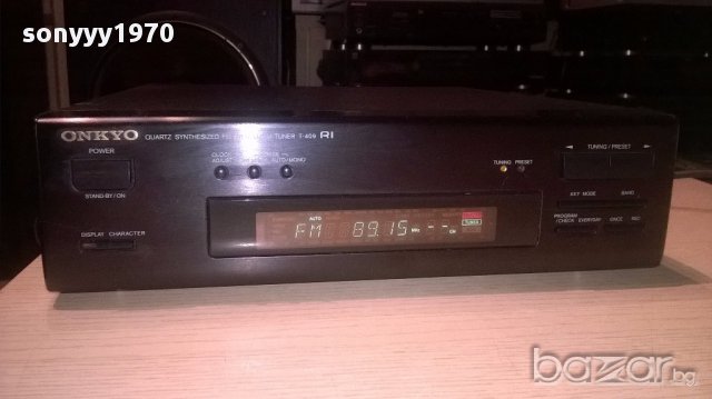 Onkyo t-409 stereo tuner-made in japan-внос швеицария, снимка 7 - Ресийвъри, усилватели, смесителни пултове - 15804349