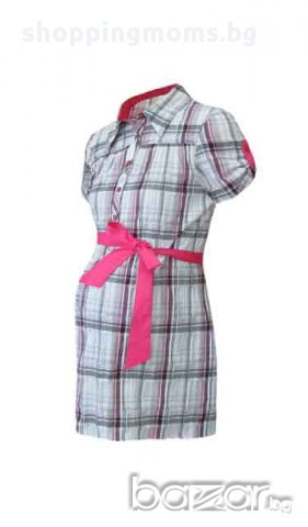 Риза за бременни и макси дами 08306 каре