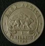 1 шилинг 1949, Източна Африка, снимка 1