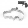 Пистолет метална форма резец украса бисквитки фондан, снимка 1 - Форми - 20610074