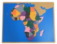 -10% Обозначена карта на Африка от дърво с основните държави ВСИЧКИ ДЪРВЕНИ ИГРАЧКИ, снимка 3