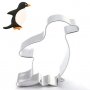 Пингвин с опашка метална форма резец за сладки бисквитки  фондан украса , снимка 1 - Форми - 24874047