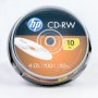 CD-RW HP 700MB, 4-12x - празни дискове презаписваеми