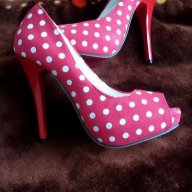 Дамски обувки на точки, снимка 5 - Дамски обувки на ток - 14937305