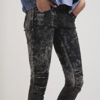 ОРИГИНАЛ G-Star RAW Lynn Custom Zip Mid Skinny Jeans - 28/30 и 28/32, снимка 5 - Дънки - 23909403