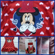 Mothercare нощница пижама с Мини Маус Minnie Mouse 12-18 месеца , снимка 1 - Бебешки пижами - 9202105