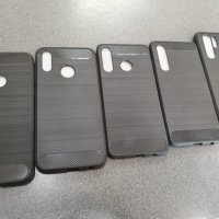 Huawei Y6 2019 ,  Y7  2019,P Smart 2019,P30 lite,P30,P30 Pro силиконов гръб Carbon, снимка 1 - Калъфи, кейсове - 25684358