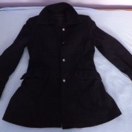 черно вълнено палто, снимка 1 - Палта, манта - 12001360