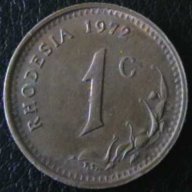 1 цент 1972, Родезия, снимка 1 - Нумизматика и бонистика - 12732239