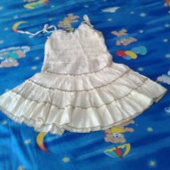 красива ленена рокличка , снимка 1 - Детски рокли и поли - 10888413