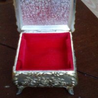 Бронзова кутия за бижута, снимка 2 - Декорация за дома - 19400615
