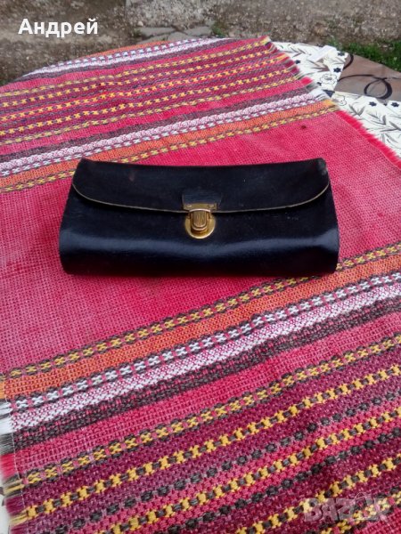 Стара кожена чантичка за инструменти, снимка 1