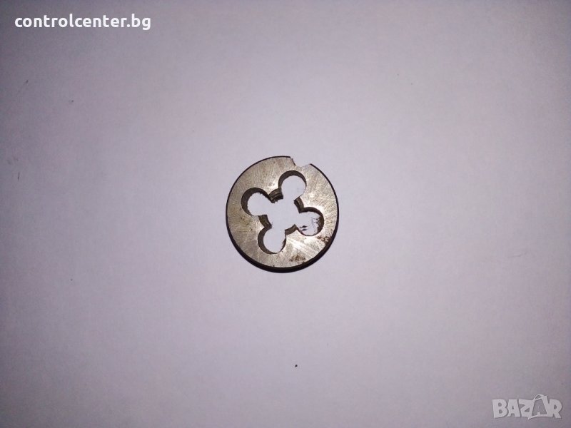 Плашка М 10 х 1.25 лява резба, снимка 1