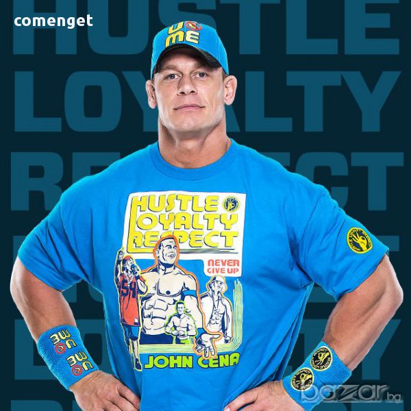 WWE КЕЧ! УНИКАЛНА тениска JOHN CENA / СИНА RESPECT! Поръчай с твоя снимка!, снимка 1