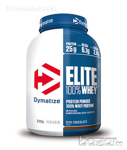 Dymatize Elite 100% Whey Protein, 2.1 кг, снимка 1
