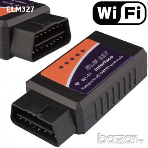 WiFi ELM327  OBD2 скенер за автодиагностика, за iOS устройства - iPhone, iPad, снимка 2 - Аксесоари и консумативи - 8344628