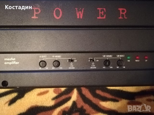 Авто усилвател Crunch Power One X4150, снимка 2 - Аксесоари и консумативи - 23924510