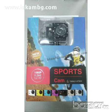 Екшън камера SJ5000 с WiFi 1080p 12mpx, снимка 3 - Фотоапарати - 13447116