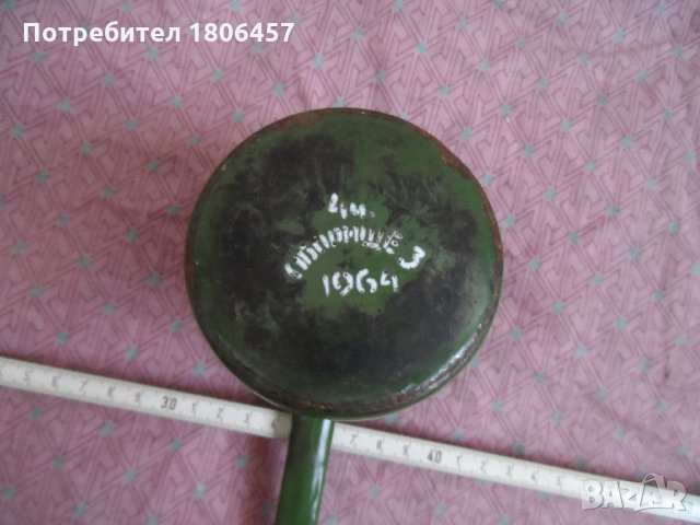 старо емайлирано джезве, снимка 3 - Други ценни предмети - 26033240