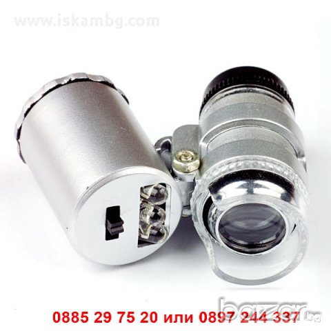 Микроскоп за телефон с увеличение 60х - код 1178, снимка 4 - Друга електроника - 13038658