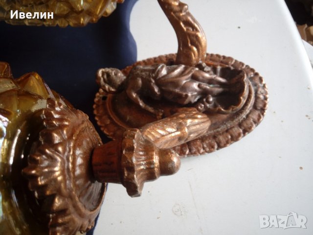 бароков аплик за стена, снимка 3 - Лампи за стена - 22076344