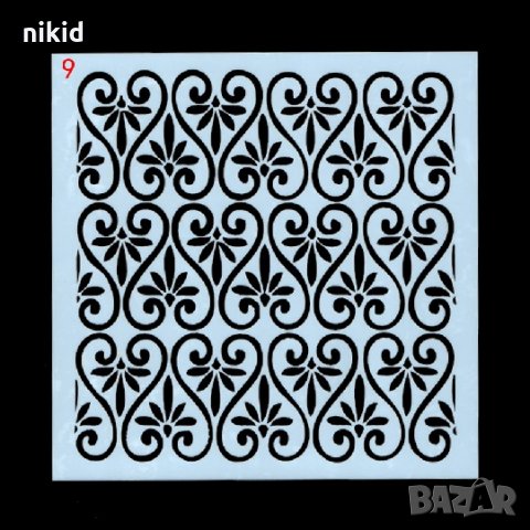 Елементи сърца шаблон стенсил спрей за торта украса кекс декорация с пудра захар