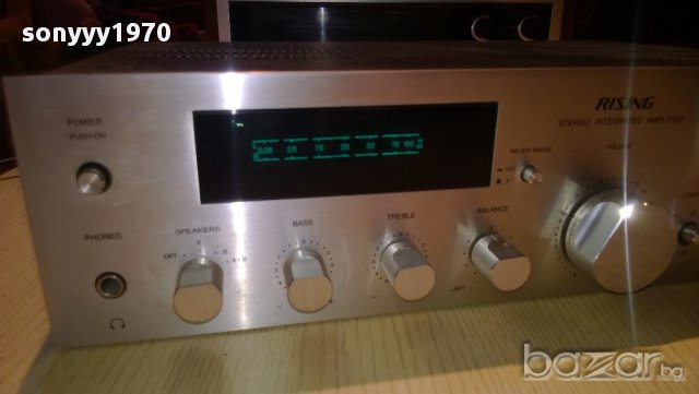 rising sc-3 stereo amplifier-made in japan-250watts-внос швеицария, снимка 6 - Ресийвъри, усилватели, смесителни пултове - 9278371