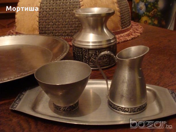 Винтидж лот неръждаема стомана 422 , снимка 2 - Декорация за дома - 21027176