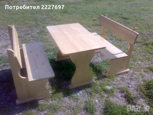 Градински комплект - МАСИВ, снимка 2 - Градински мебели, декорация  - 24750172
