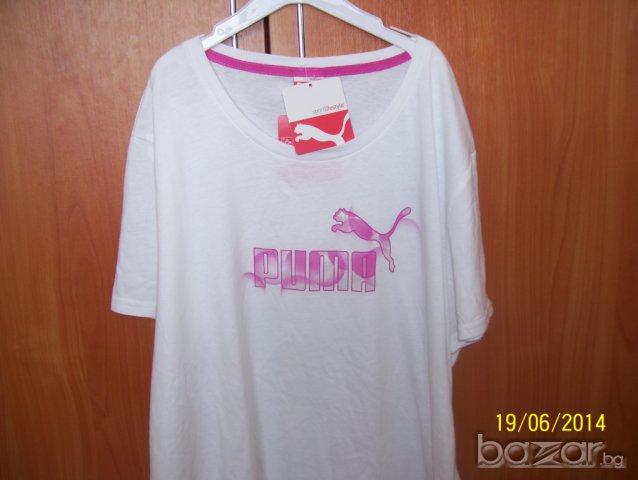 Нова дамска оригинална тениска на Puma - Хl - Hhl размер, снимка 1 - Тениски - 7661733