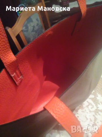 16. 90 лв днес.Италианска оригинална дамска чанта, снимка 1