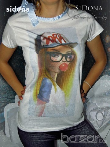  Printed T-shirts , снимка 12 - Тениски - 21403935