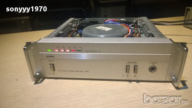 SOLD/ПОРЪЧАН-aiwa sa-p30e-dc stereo power amplifier-240watts-made in japan-внос швеицария, снимка 5 - Ресийвъри, усилватели, смесителни пултове - 10155931