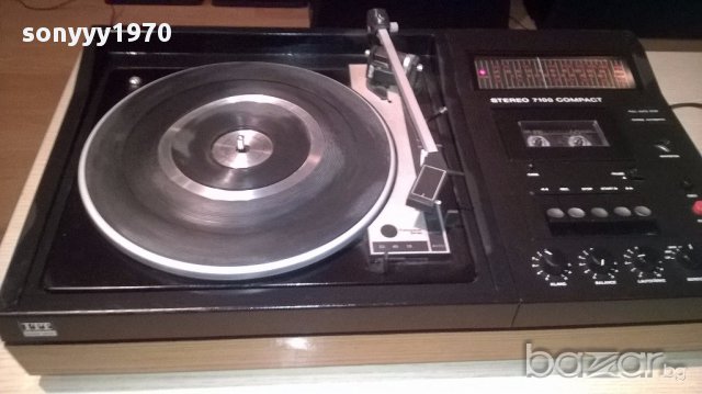 itt schaub lorenz-7100 compact-внос швеицария, снимка 2 - Ресийвъри, усилватели, смесителни пултове - 12783677