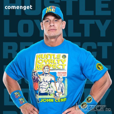 WWE КЕЧ! УНИКАЛНА тениска JOHN CENA / СИНА RESPECT! Поръчай с твоя снимка!, снимка 1 - Тениски - 12250166