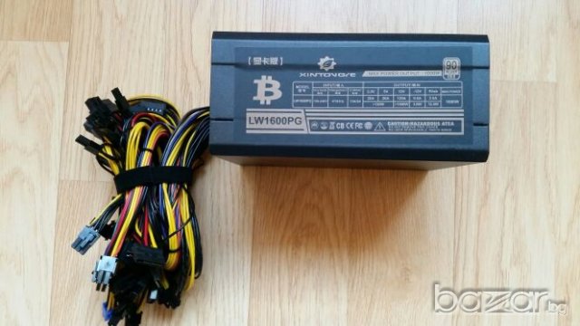 Захранване за Риг / Miner Копач / Power Supply 1600W / PSU за компютър , снимка 9 - Захранвания и кутии - 20716308