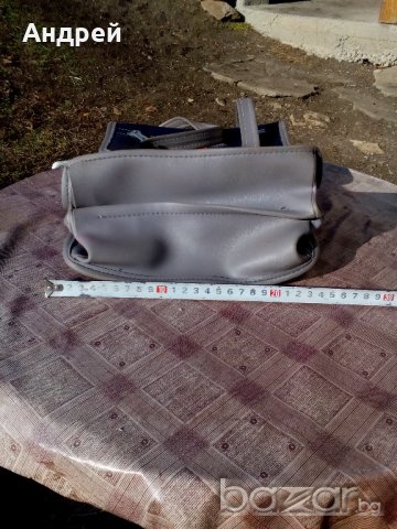 Стара кожена чанта, снимка 5 - Антикварни и старинни предмети - 19984819