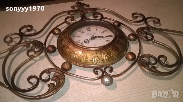 gerald et jils-paris-105х45см-ретро часовник-внос швеицария, снимка 15 - Антикварни и старинни предмети - 23857072