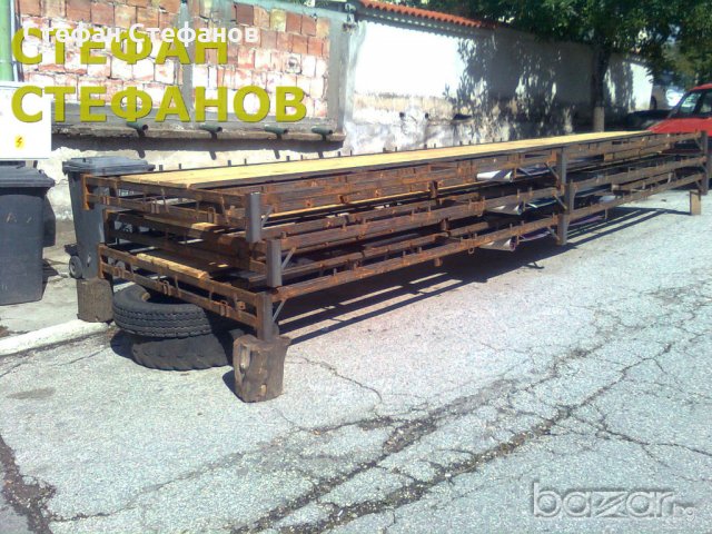 Пчеларска платформа + колесар., снимка 14 - Ремаркета - 8770746
