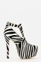 Разпродажба! Екстремни зебра обувки ZEBRA-Z025, снимка 1 - Дамски обувки на ток - 10498835