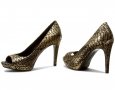 ПРОМО 🍊 CALVIN KLEIN 🍊 Кожени дамски сандали в златисто и черно № 35-38-39 нови с кутия, снимка 3