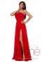 Страхотна червена рокля, снимка 1 - Рокли - 22382173