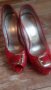 Обувки естествена кожа и лак , снимка 1 - Дамски обувки на ток - 17713862