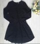 Черна рокля ginatricot, снимка 1 - Рокли - 21176549