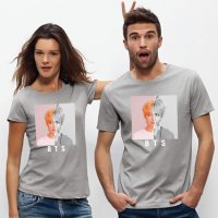 Мъжки и Дамски тениски BTS JUNG KOOK K-POP - 3 МОДЕЛА! Или с твоя идея!, снимка 2 - Тениски - 24055761