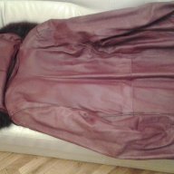 Продавам дамско яке от естествена кожа цвят бордо, снимка 5 - Якета - 6673133